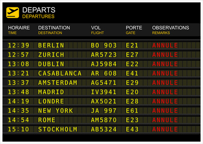 Vols retardés ou annulés : quels sont les droits des passagers ? 